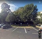 Property may be behind this lot (from Google Maps)